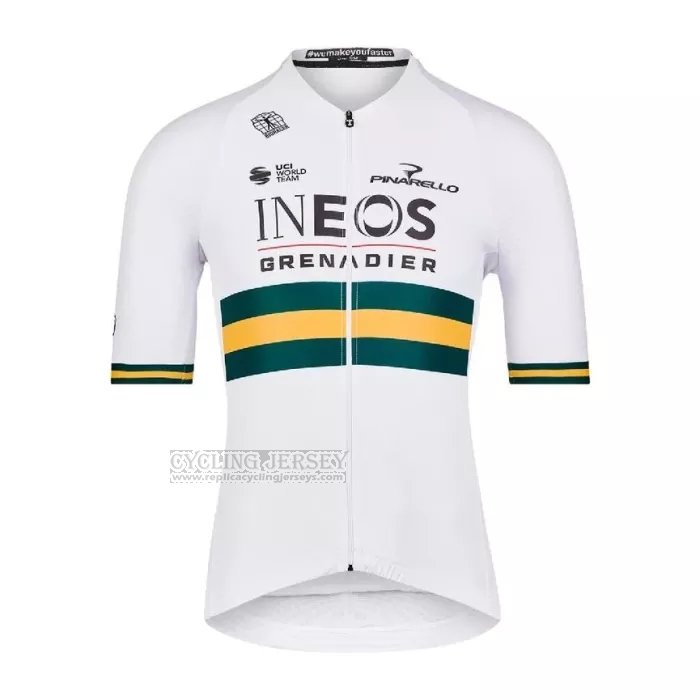 2022 Cycling Jersey Ineos Grenadiers Champion Australia Short Sleeve and Bib Short